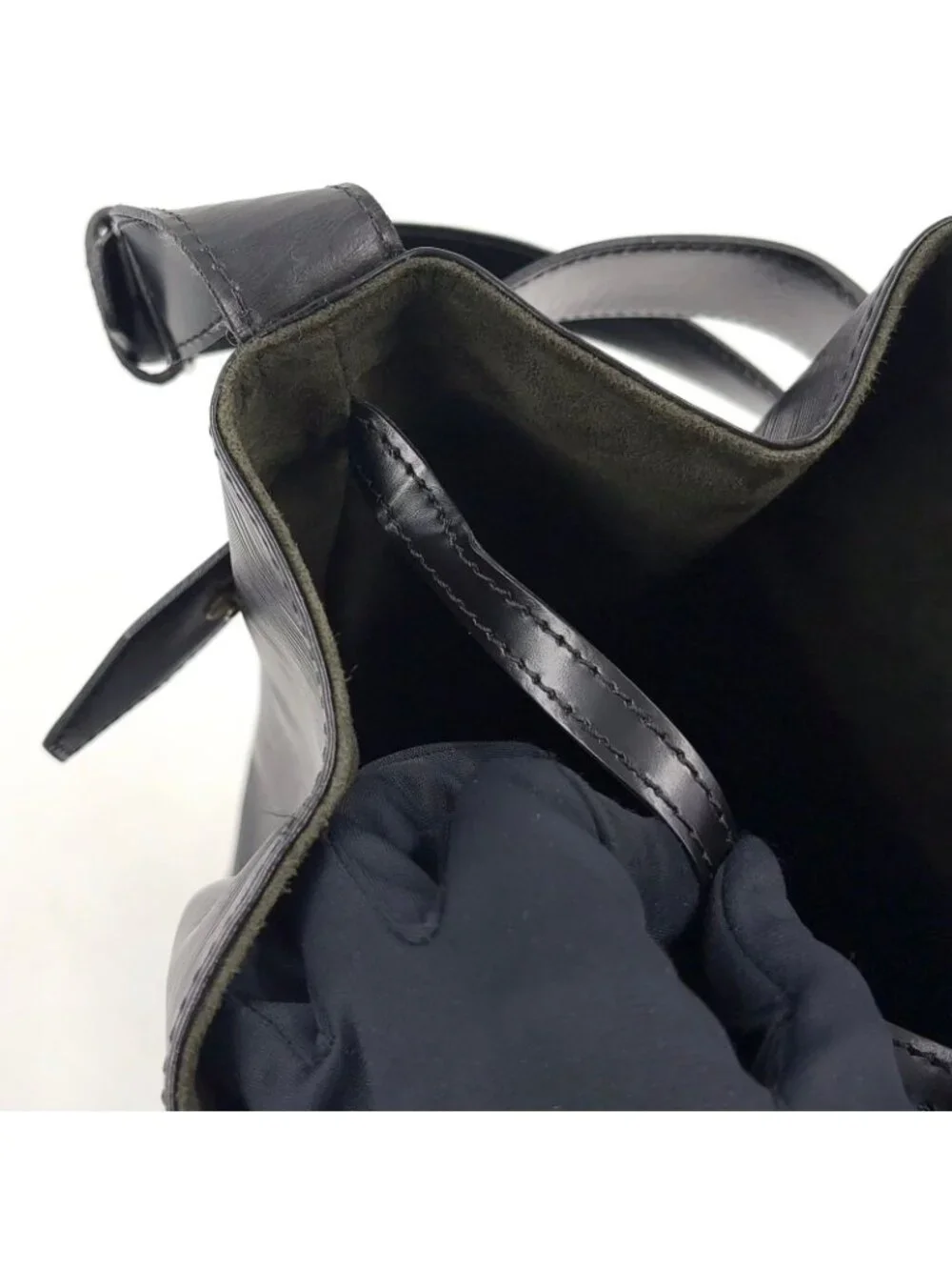 Louis Vuitton Sac Depaul GM Epi Noir Leather Black Shoulder Bag